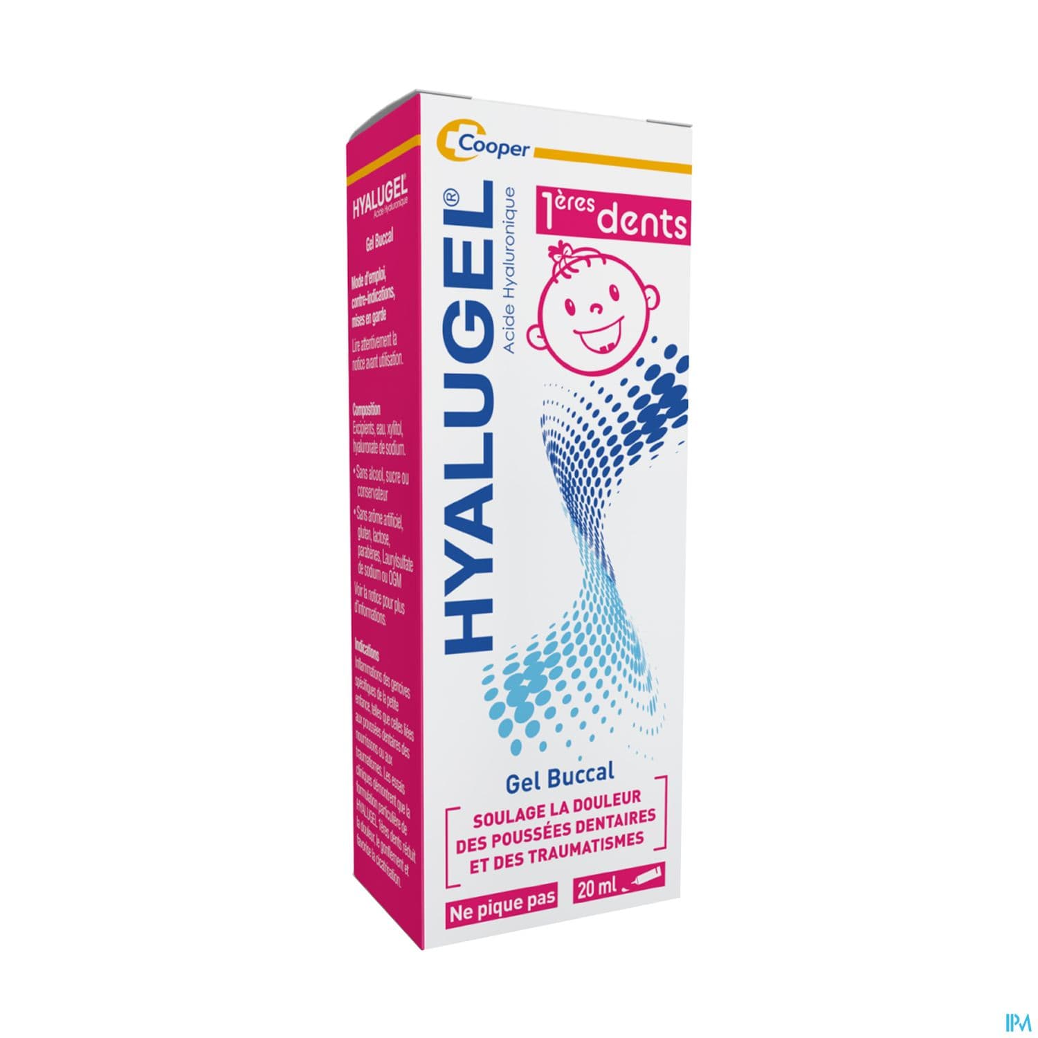 HYALUGEL 1ERE DENT TUBE 20ML
