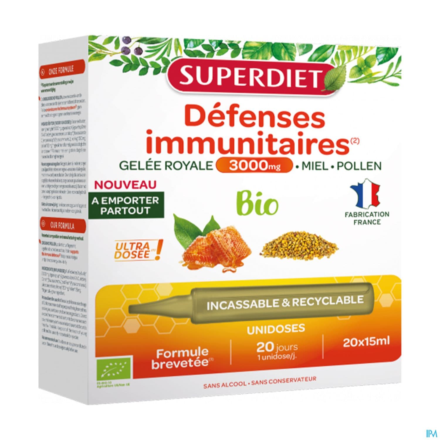 SUPERDIET GELEE ROY3000 BIO AMP20