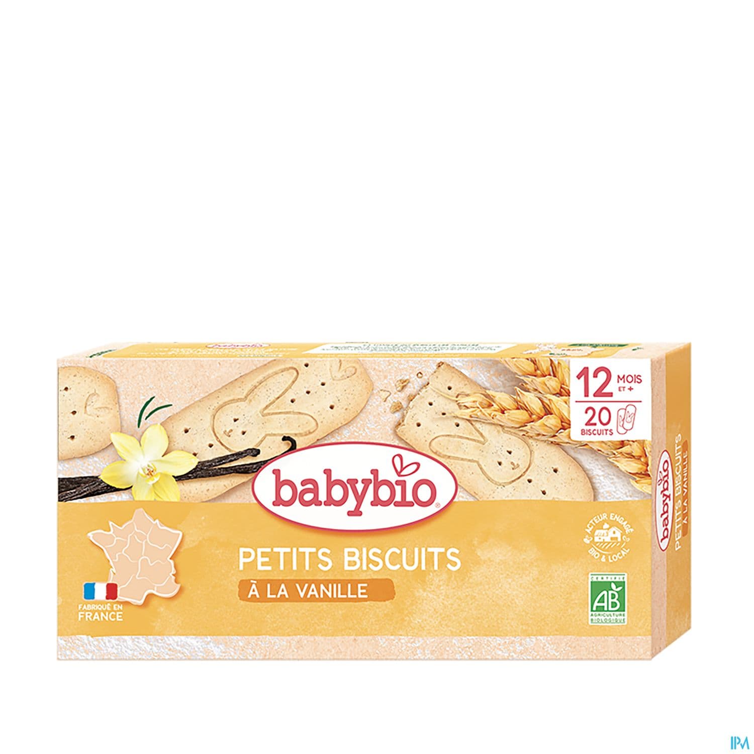 BABYBIO PETIT BISCUITS VANILL 160G
