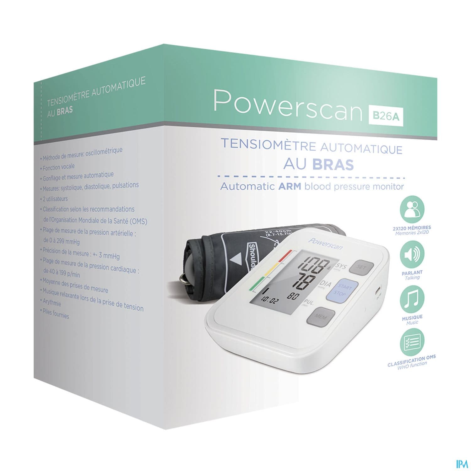 Powerscan Tensiometre Electronique Bras B26a