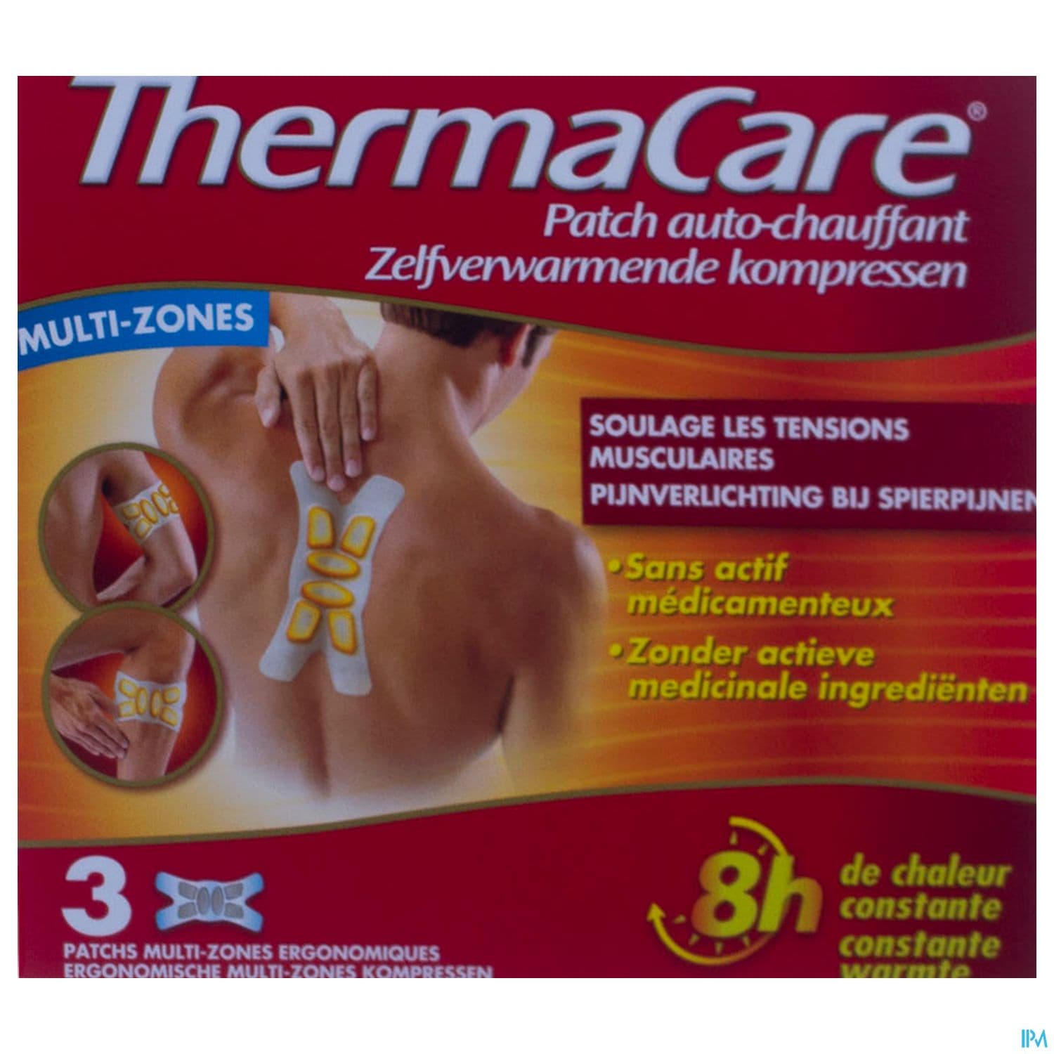 Cooper Thermacare Patch Chauffant Multi Zones X3