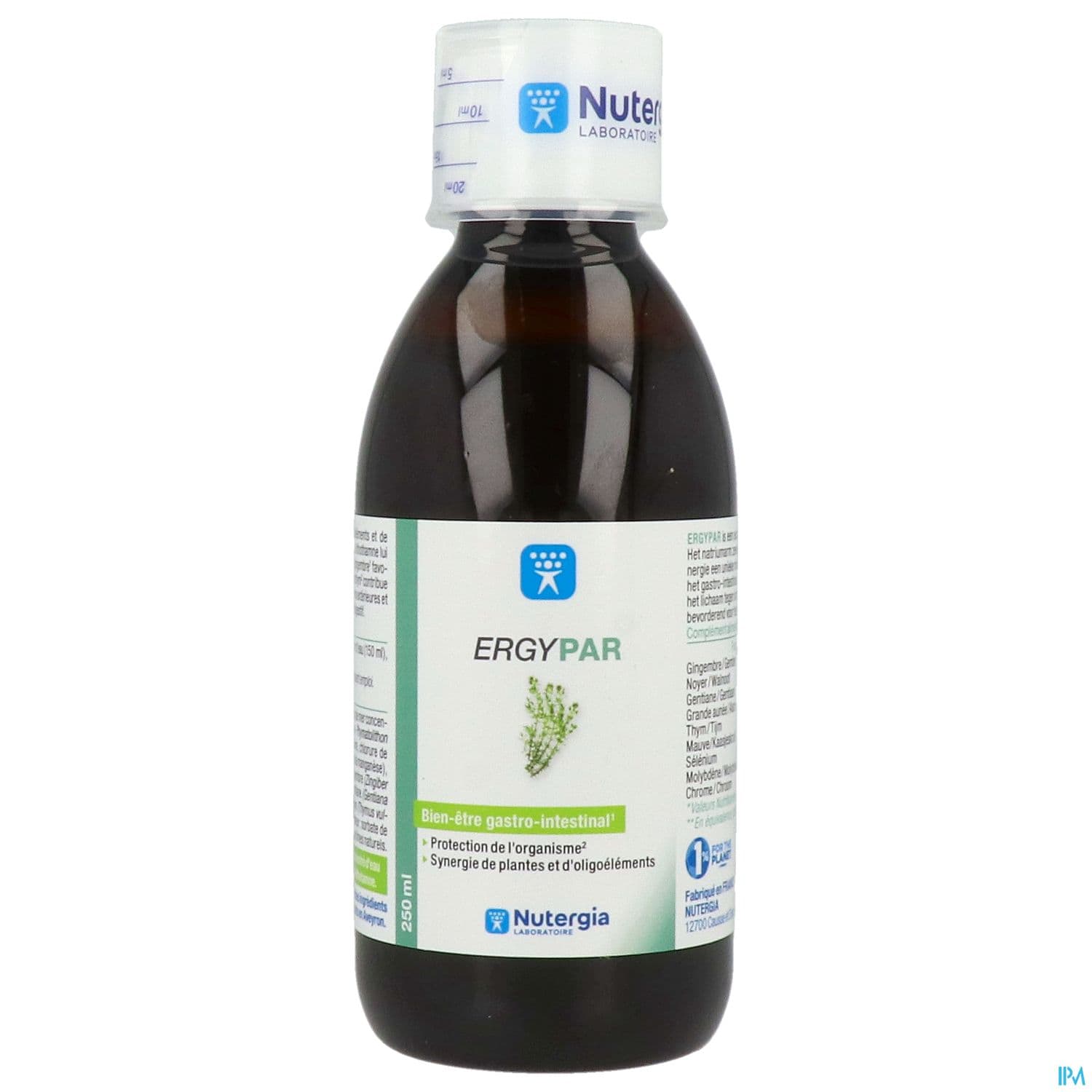Nutergia Ergypar Solution Buvable 250ml