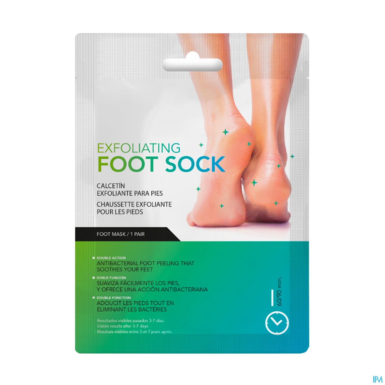 Idc Institute Chaussette Exfoliante Pieds X2