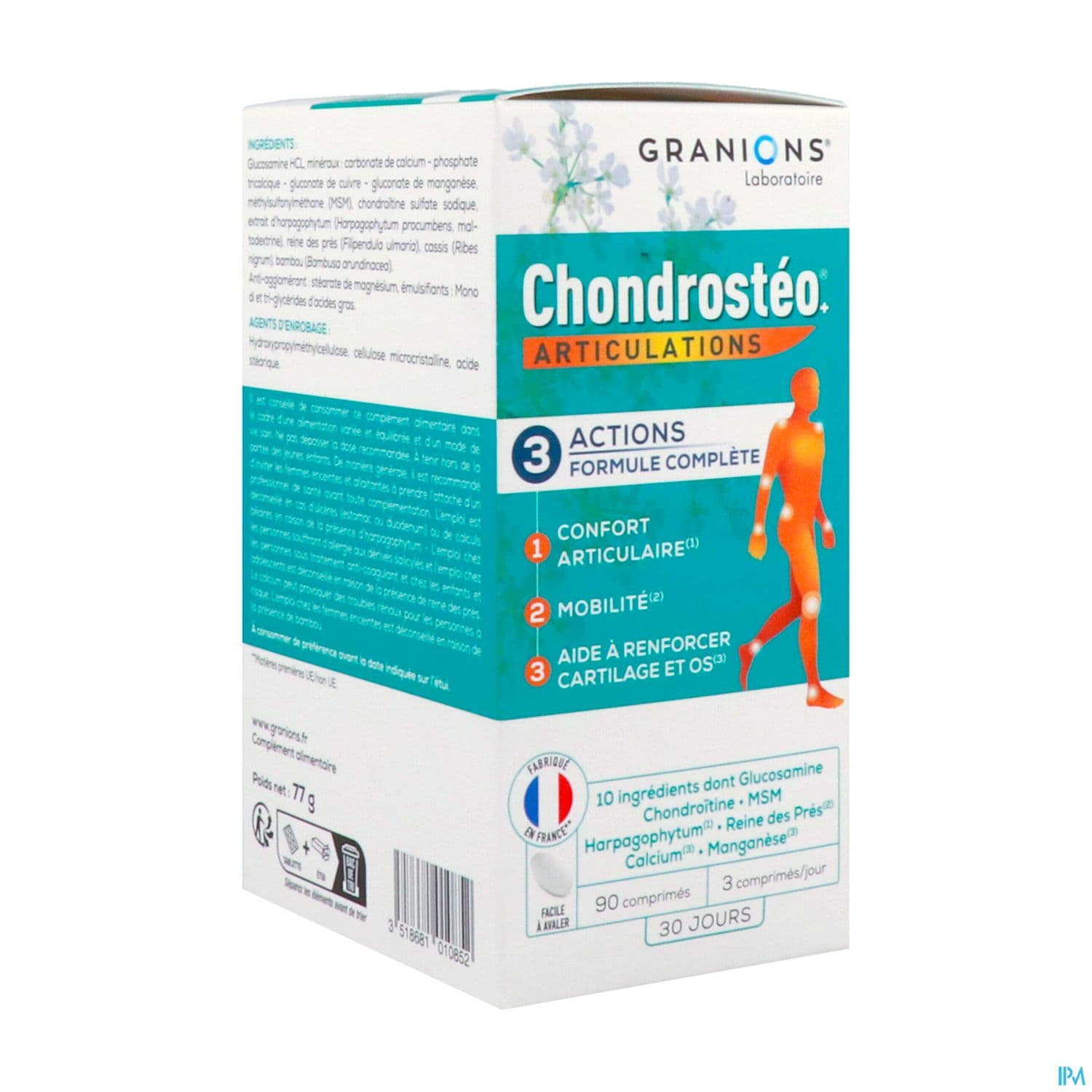 Granions Chondrosteo+ Articulations Comprime 90