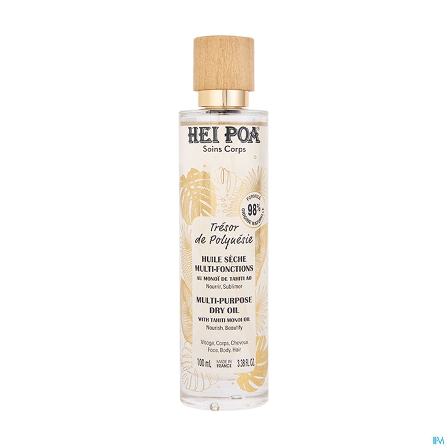 Hei Poa Huile Seche Tresor De Polynesie 100ml