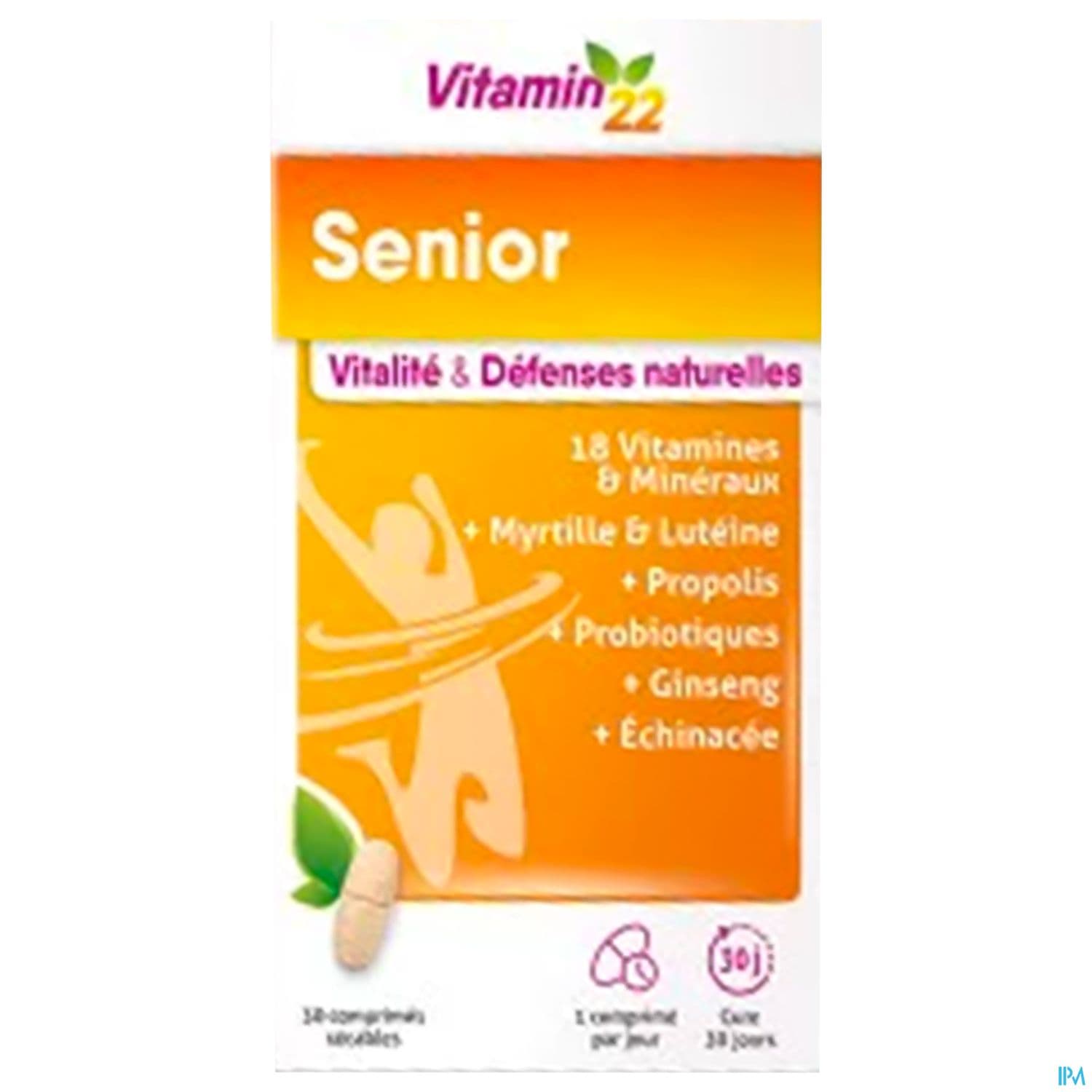 VITAMIN'22 SENIOR CPR 30