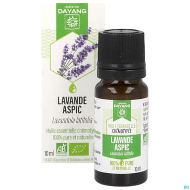 Dayang Huile Essentielle Lavande Aspic Bio 10ml