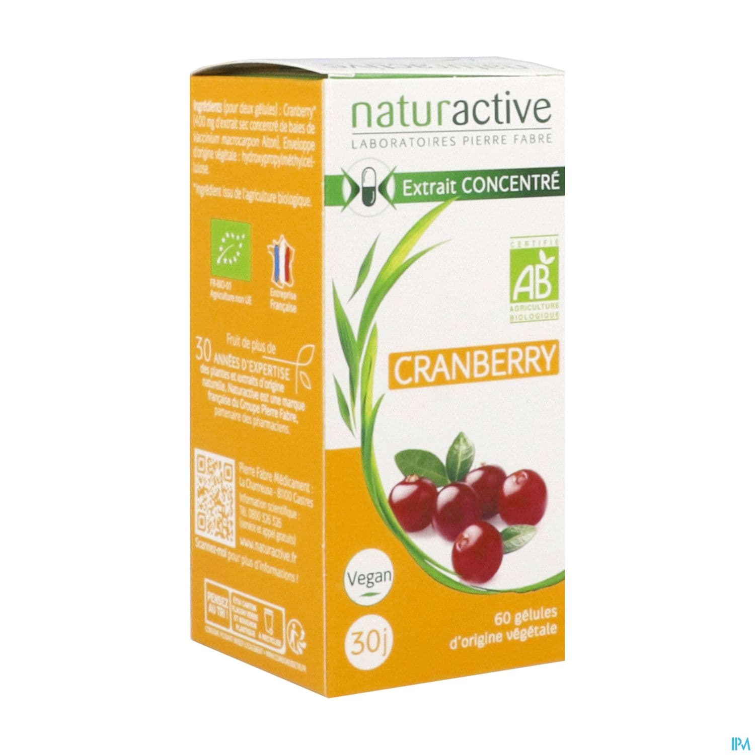 NATURACTIVE CRANBERRY BIO GELUL 60
