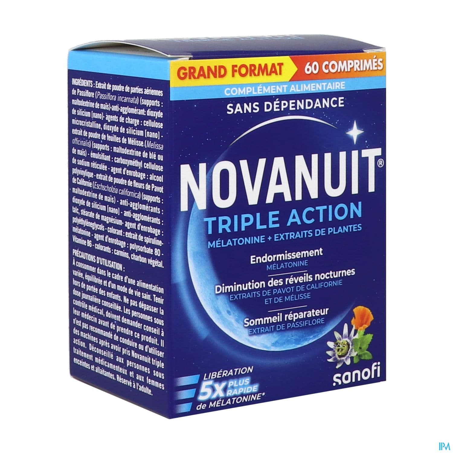 Novanuit Triple Action Comprime 60