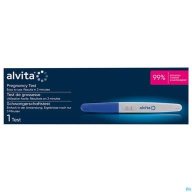 ALVITA TEST GROSSESSE 1