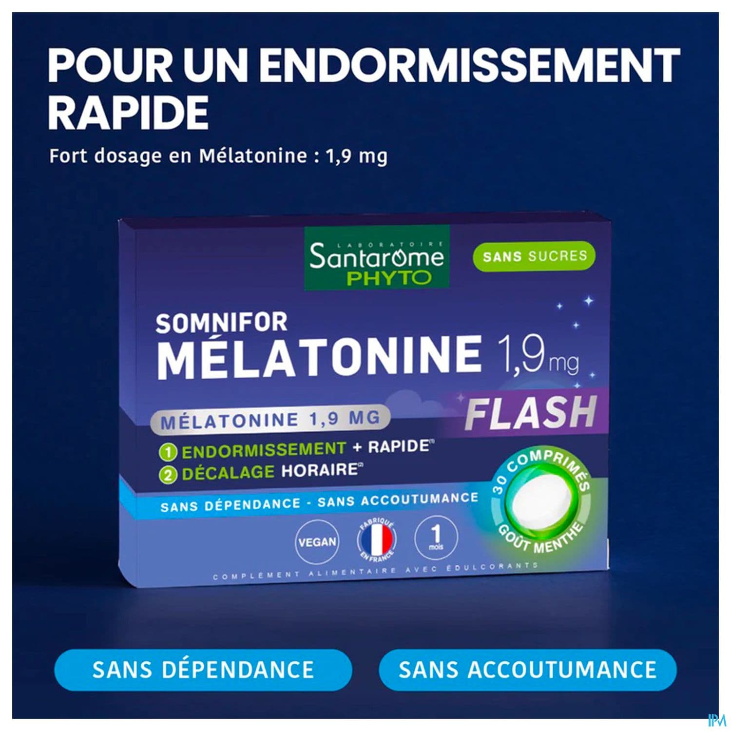 Santarome Somnifor Melatonine 1mg9 Comprime A Croquer 30