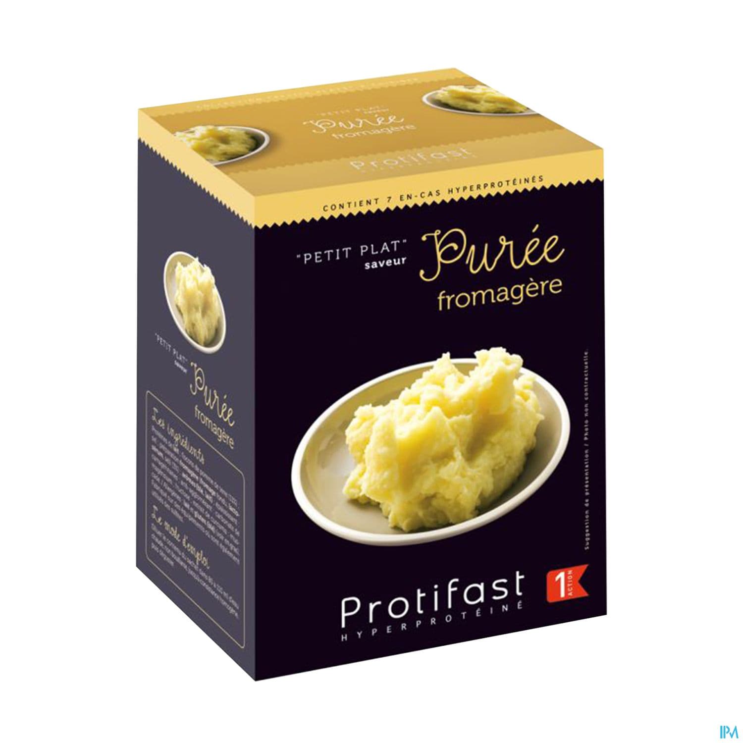 Protifast Hp Puree Fromage Sachet X7