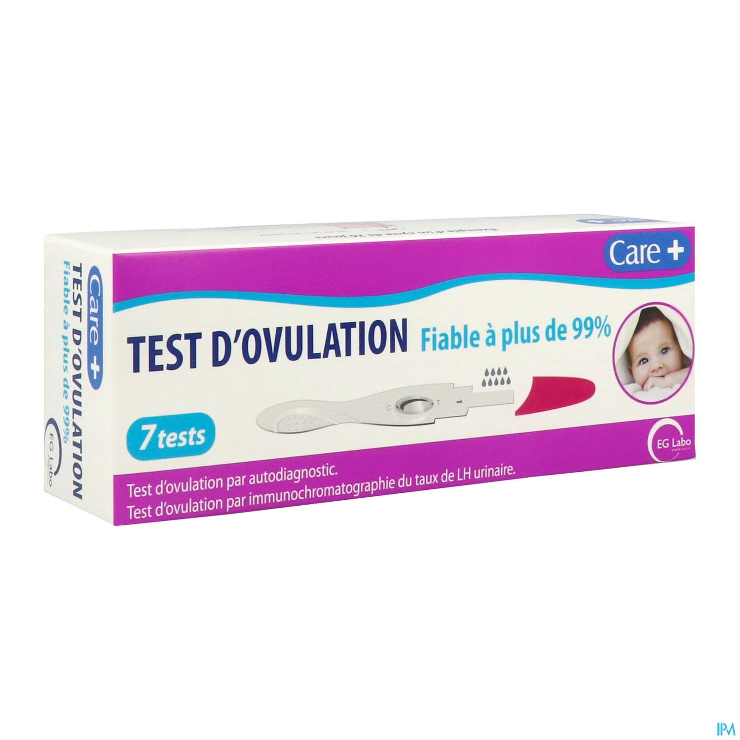 CARE+ TEST OVULATION BTE 7