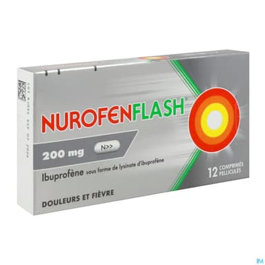 NUROFENFLASH 200MG CPR 12