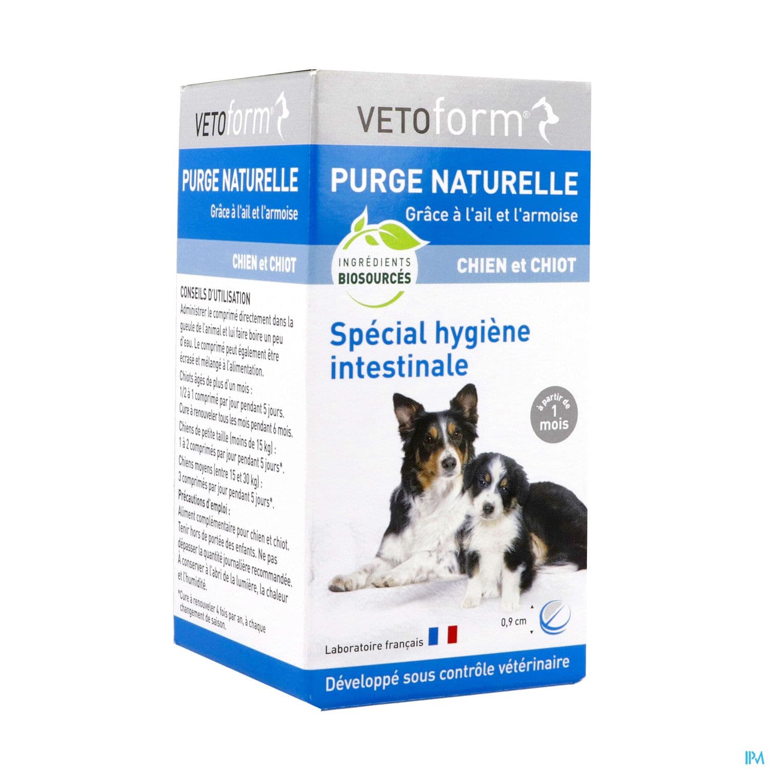 Vetoform Purge Naturelle Comrimes Chien Et Chiot 50 Cp