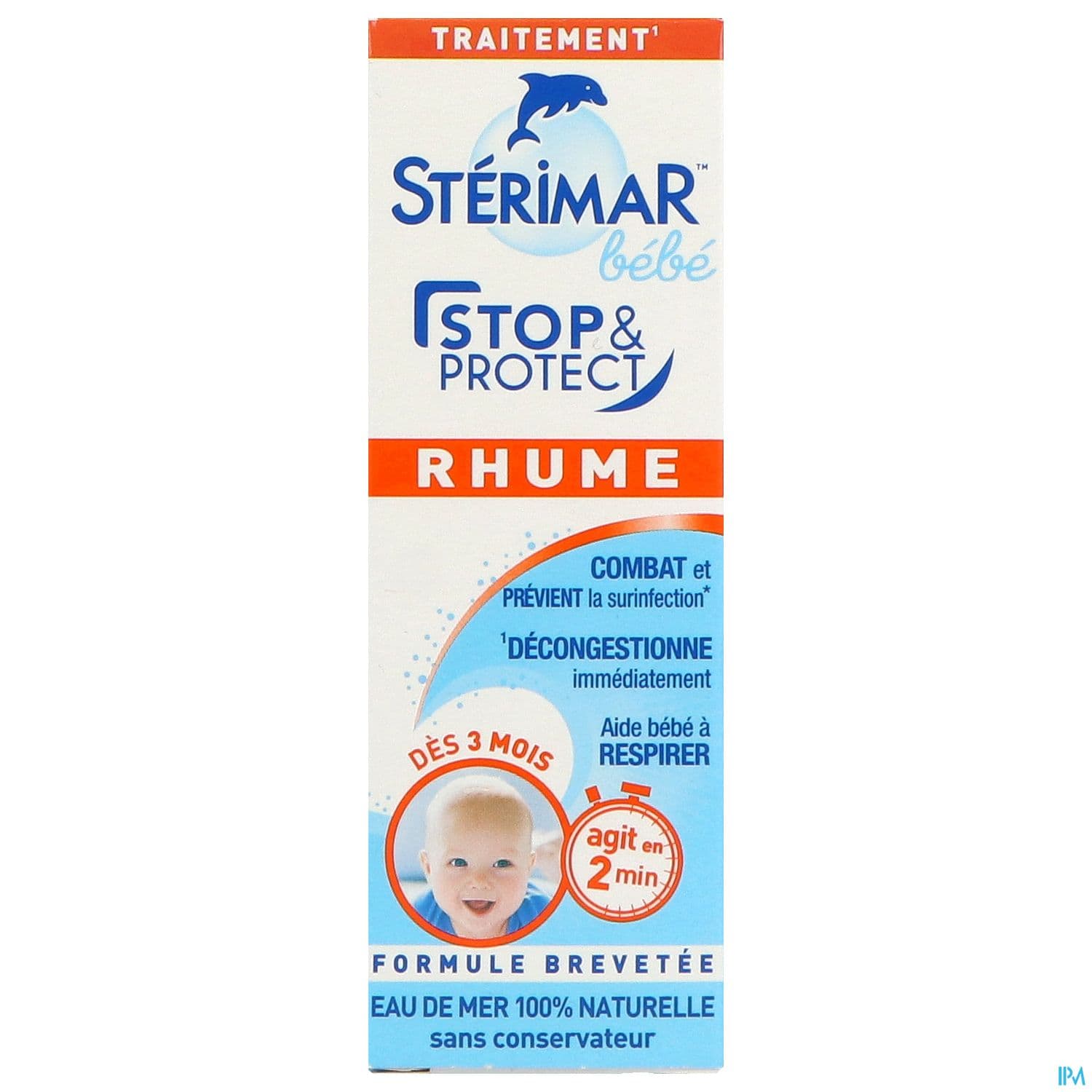 Sterimar Bebe Stop Protect Rhume 15ml
