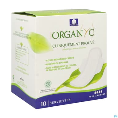 ORGANYC SERV FLUX ABONDANT 10