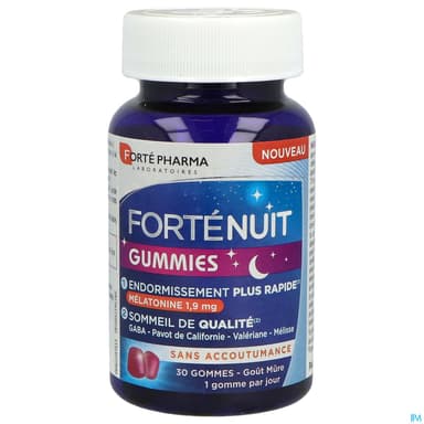 Forte Pharma Fortenuit Gummies 30