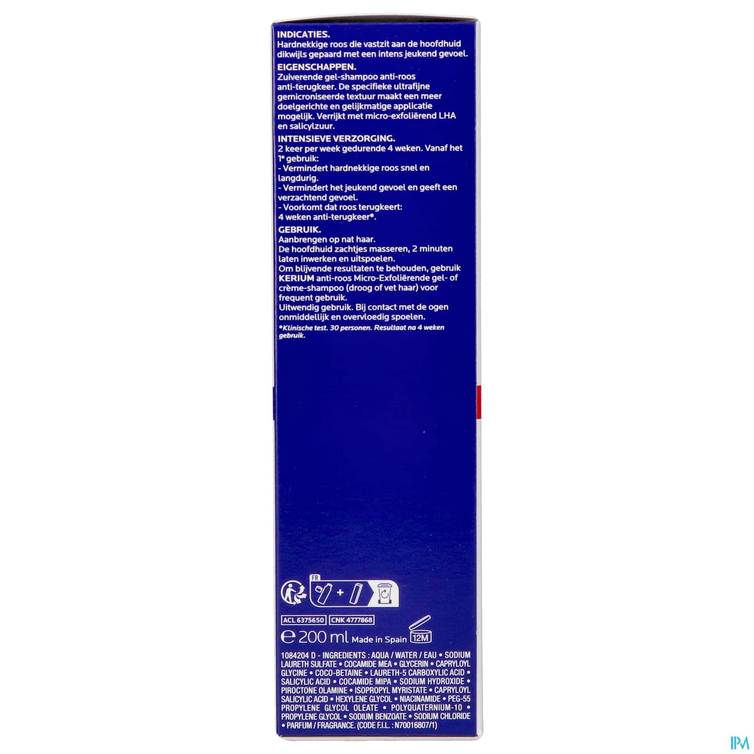 La Roche Posay Kerium Ds Shampoing Antipelliculaire Intensif 200ml