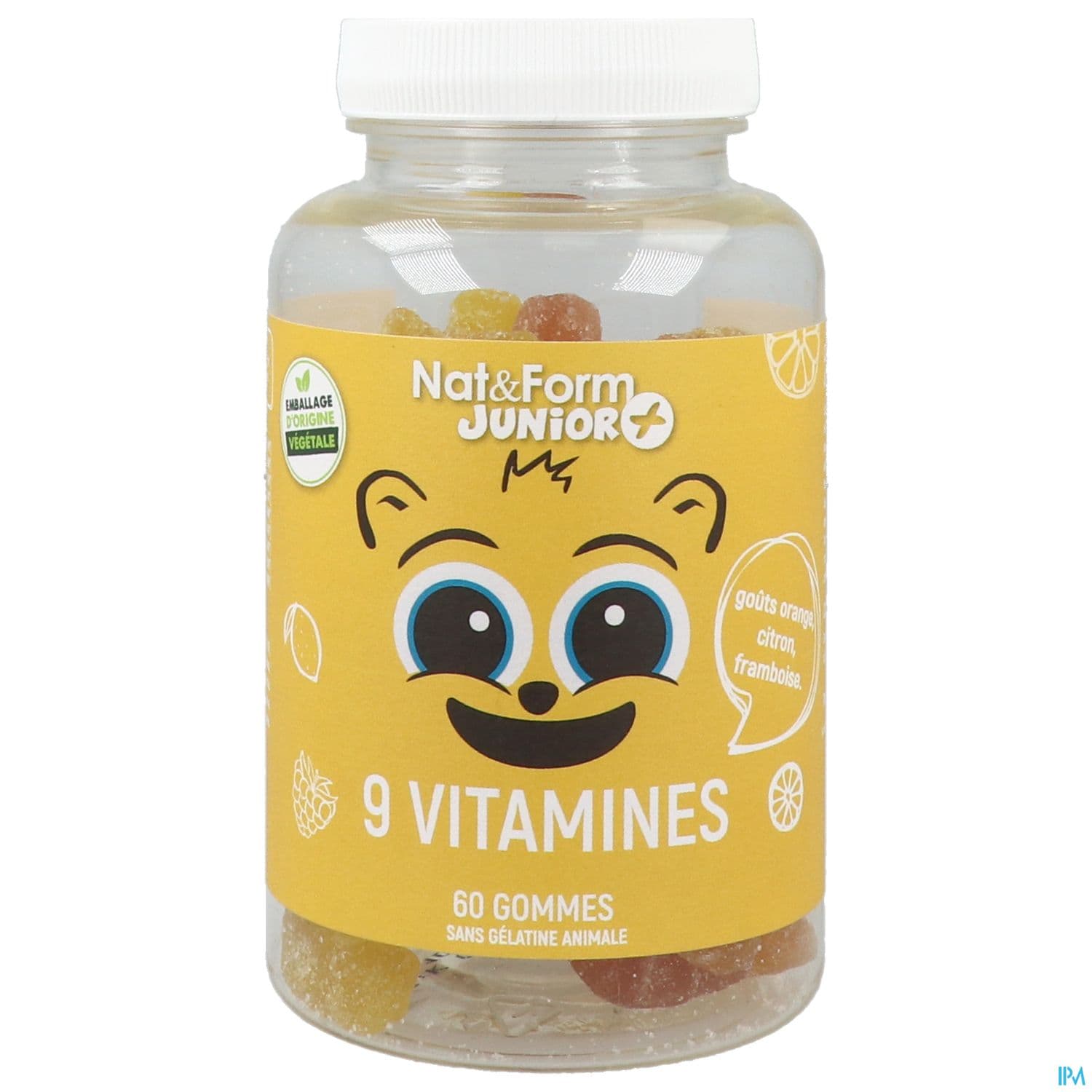 NAT&FORM JUN+ 9 VITAMINES OURS60