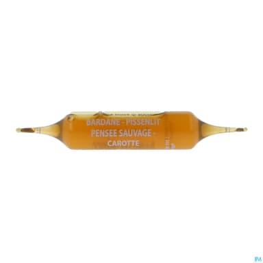 Superdiet Quatuor Beaute De La Peau Bio Bardane Pissenlit Carotte Ortie Ampoule Buvable 15ml 20