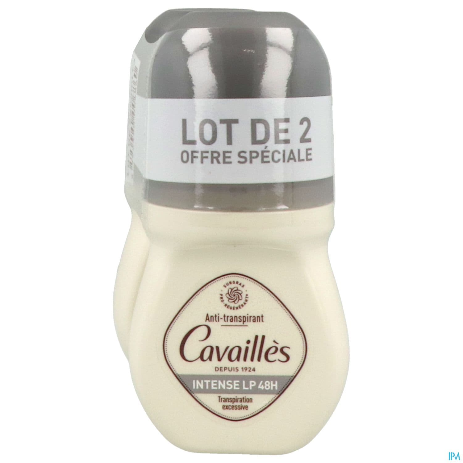 Roge Cavailles Deodorant Intense Lp 48h Roll On 50ml X2