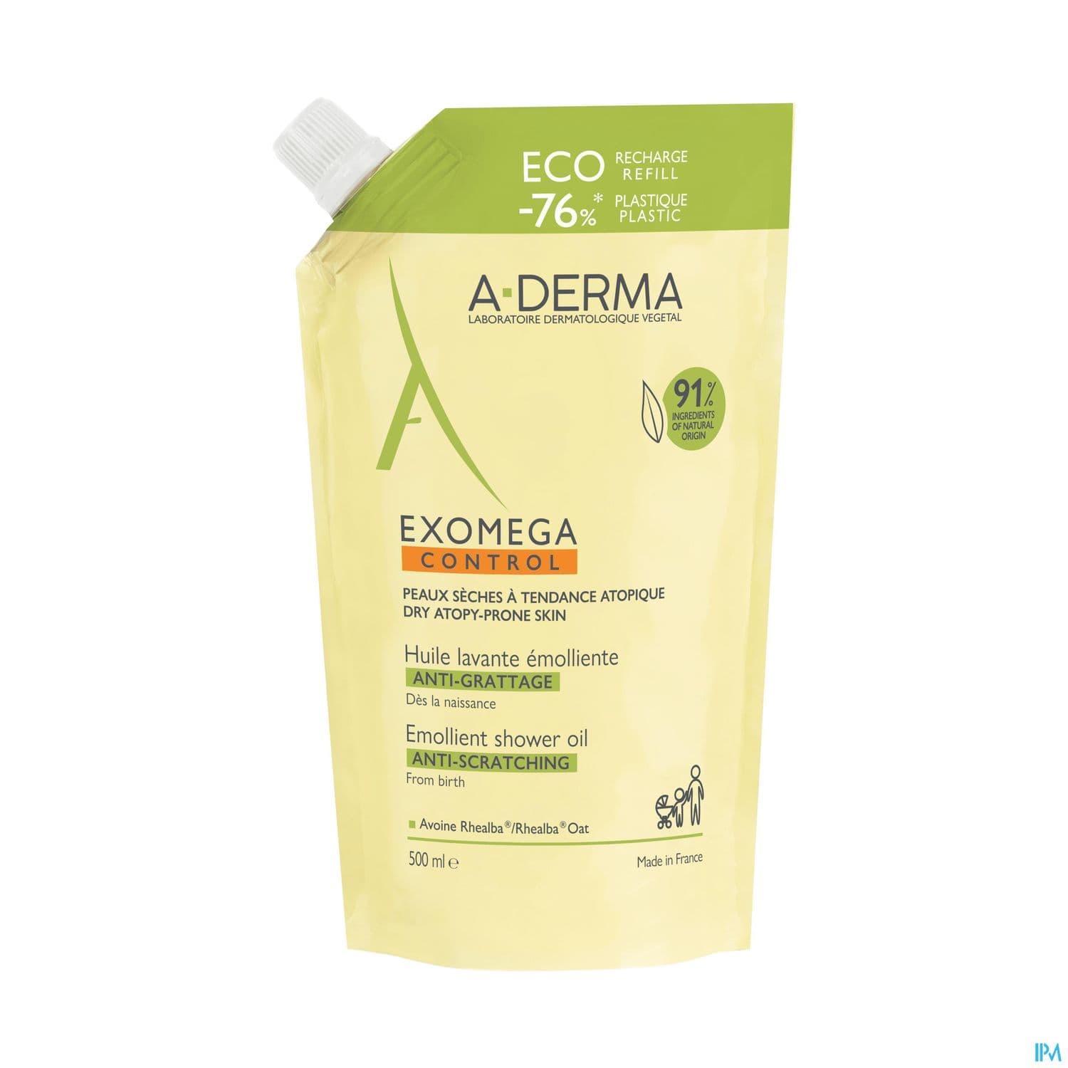 A-DERMA EXOMEGA CONT HLE NET RECH