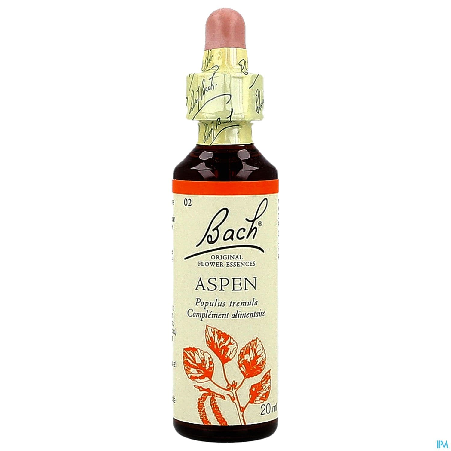 Fleurs De Bach Original 02 Aspen Compte Gouttes 20ml
