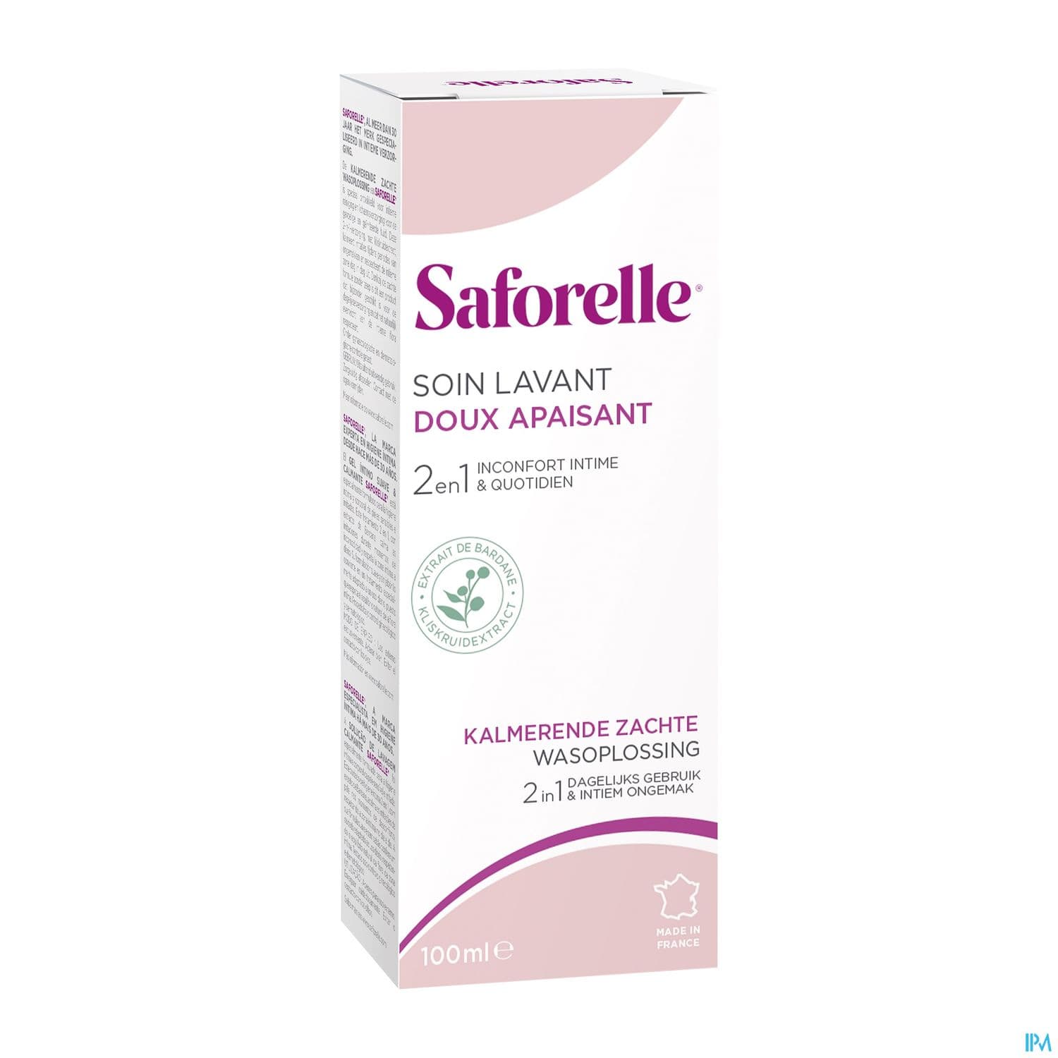 SAFORELLE SOIN LAVANT DOUX 100ML