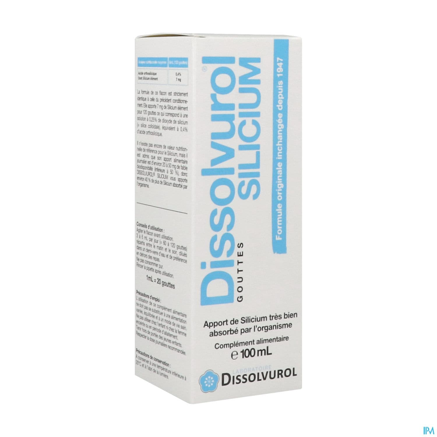 DISSOLVUROL SILICIUM GTT 100ML