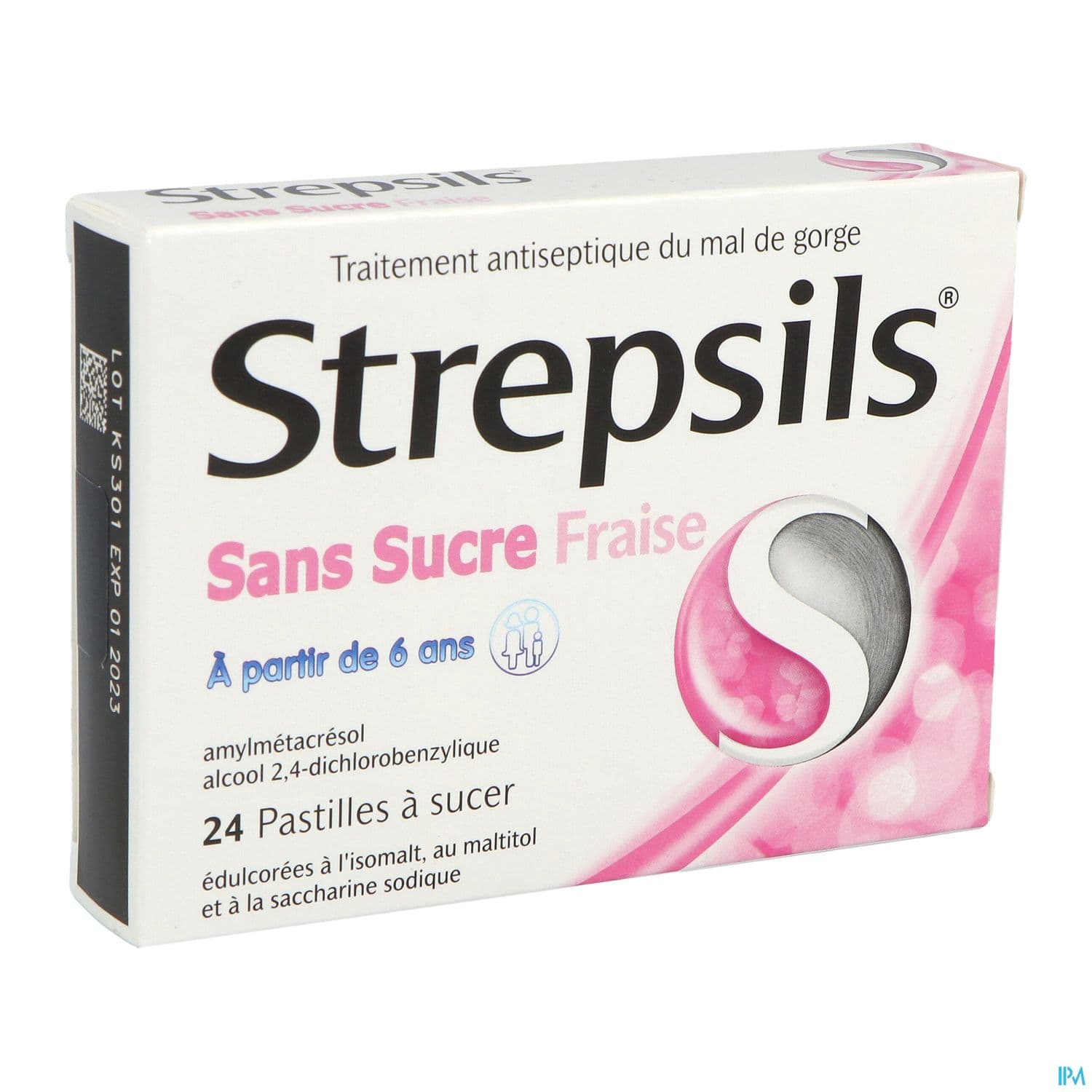 STREPSILS FRAISE S/S PAST 24