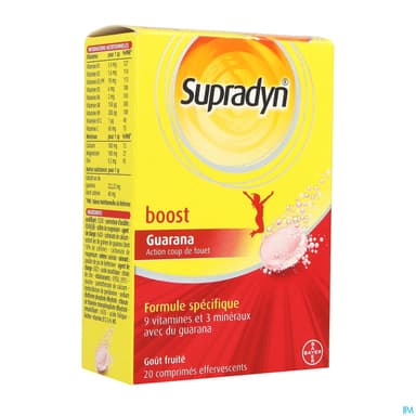Supradyn Boost Comprime Effervescent 20