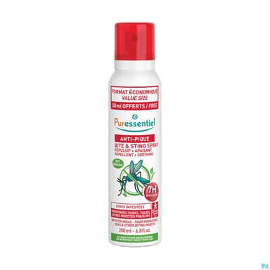 PURESSENTIEL A/PIQUE SPRAY 200ML