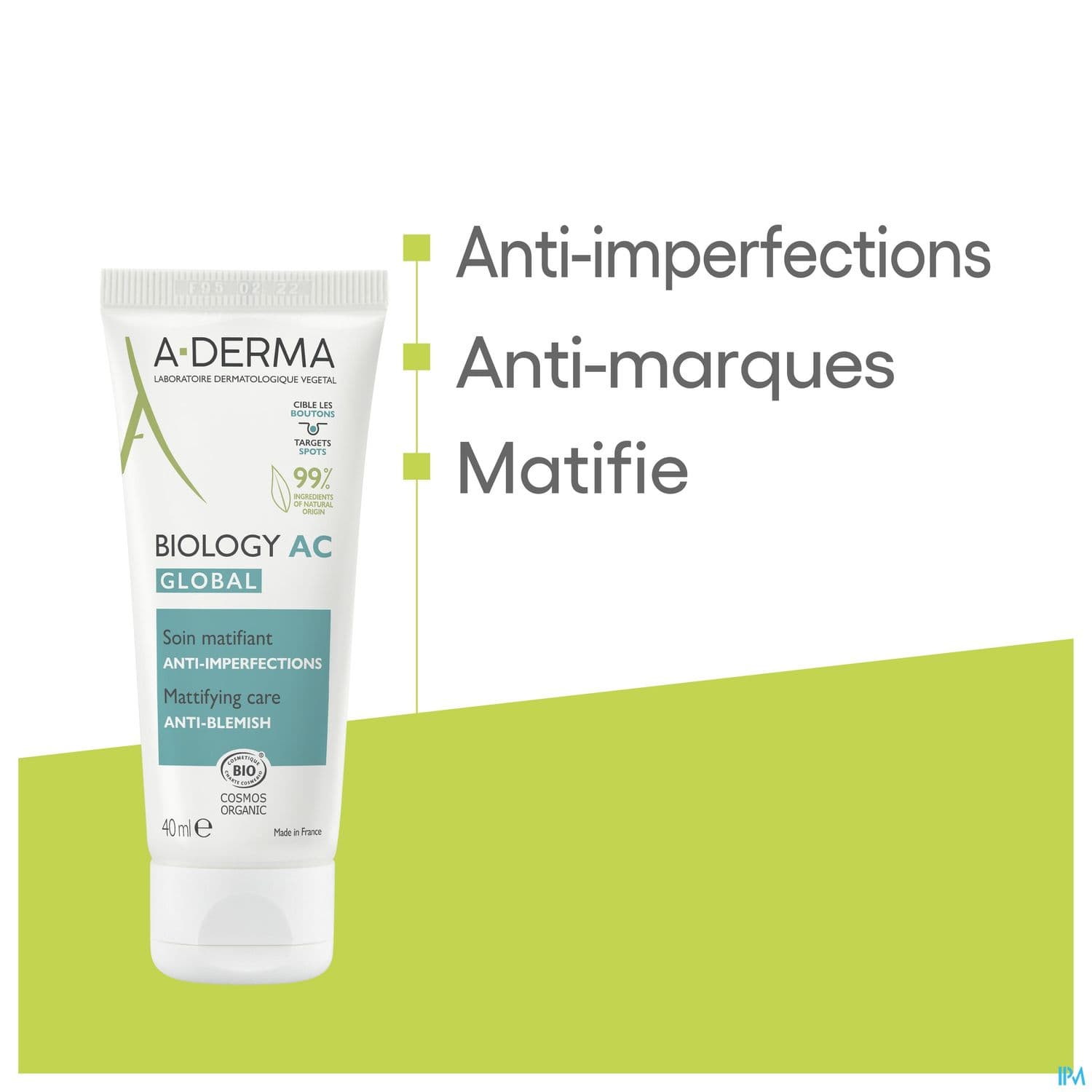 A-DERMA BIOLOGY AC GLOBAL CR 40ML