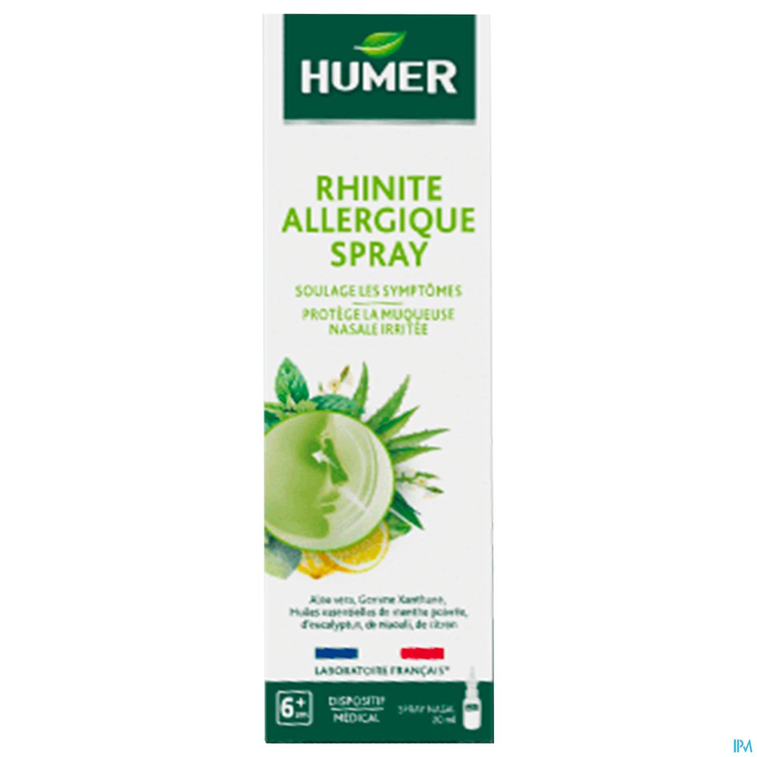 HUMER RHINITE ALLERGIQUE SPR 20ML