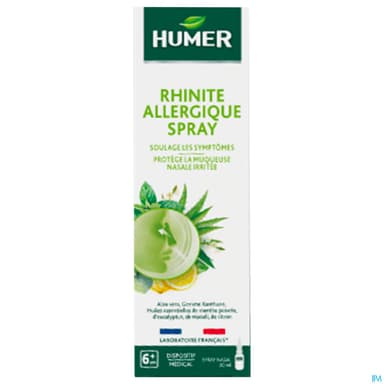 HUMER RHINITE ALLERGIQUE SPR 20ML