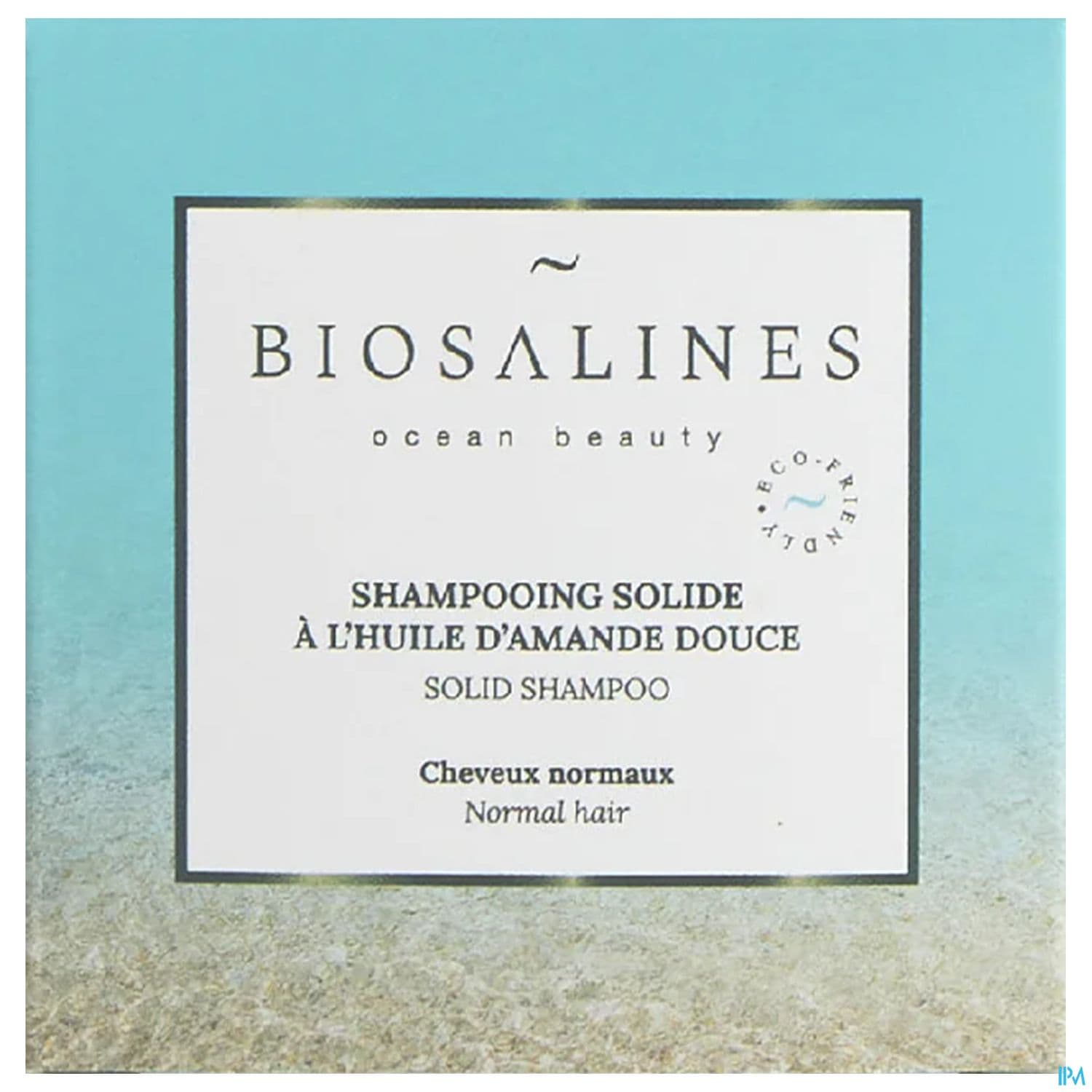Biosalines Shampooing Solide Huile Amande Douce Cheveux Normaux 75g