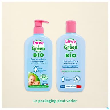 LOVE&GREEN EAU NETT BIO 500ML