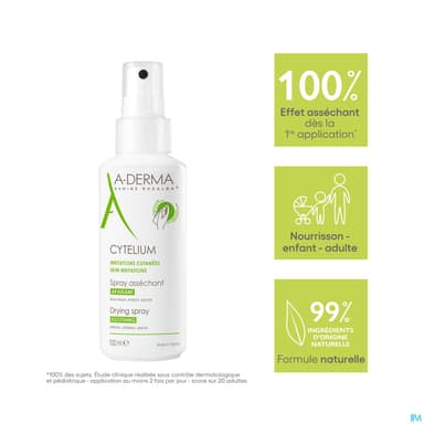 A-DERMA CYTELIUM LOT ASS SPR 100ML