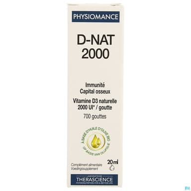 Therascience Physiomance D Nat 2000 Gouttes 20ml