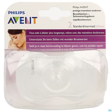 Avent Protege Mamelon Tendresse Scf156/01 X2