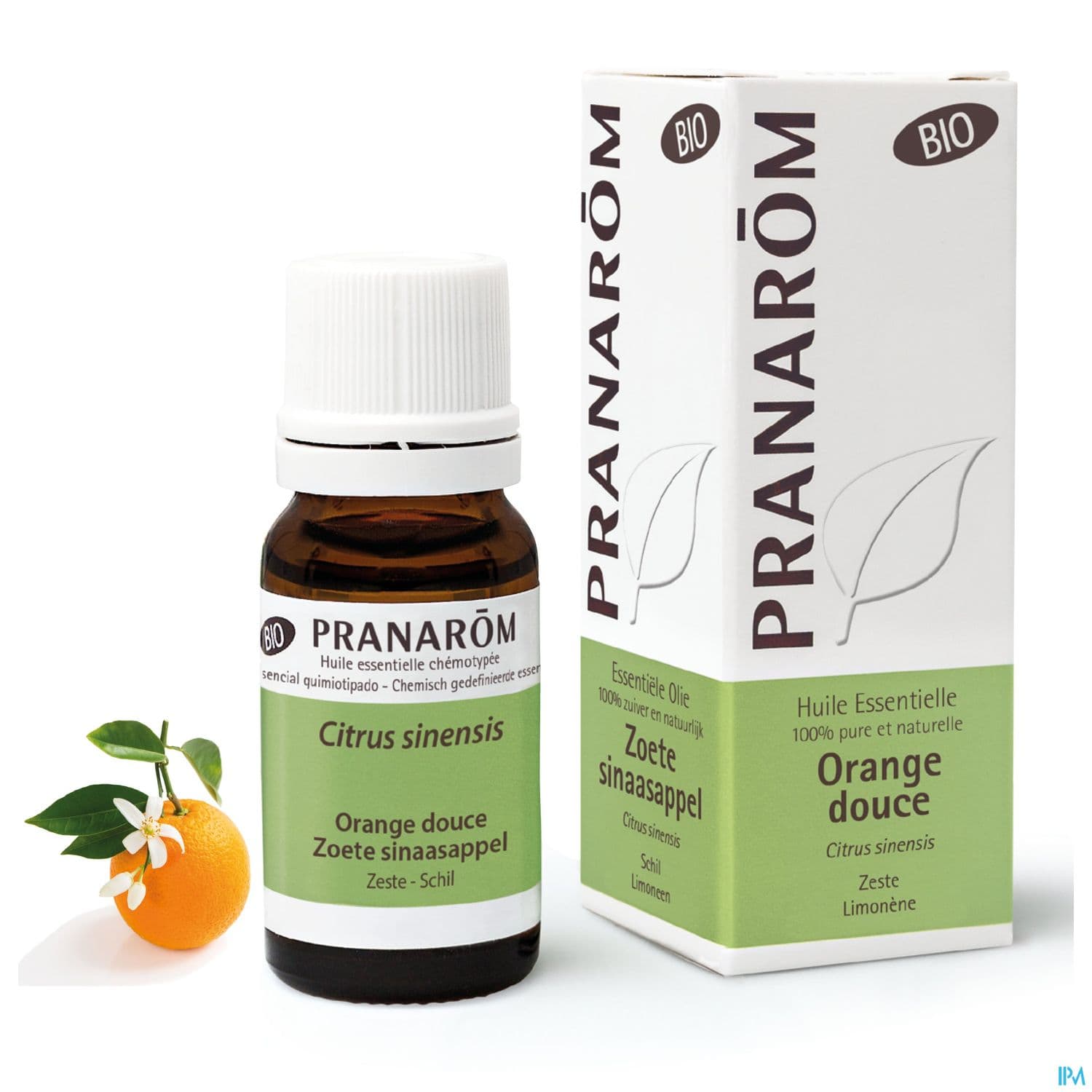 Pranarom Huile Essentielle Bio Orange Douce Zeste 10ml