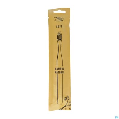 Denti'smile Bambou Brosse A Dents Soft Noire