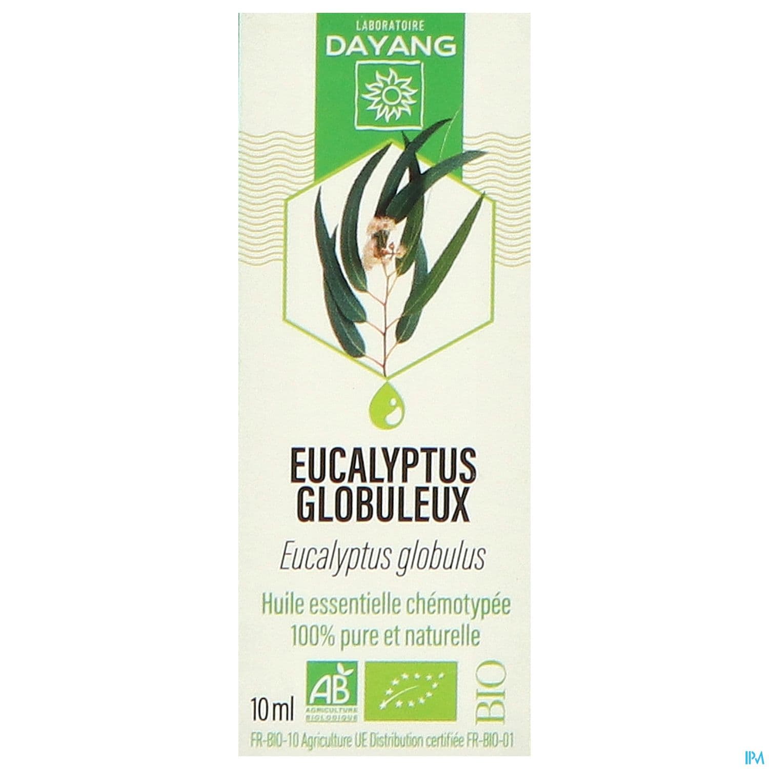 Dayang Huile Essentielle Eucalyptus Globuleux Bio 10ml