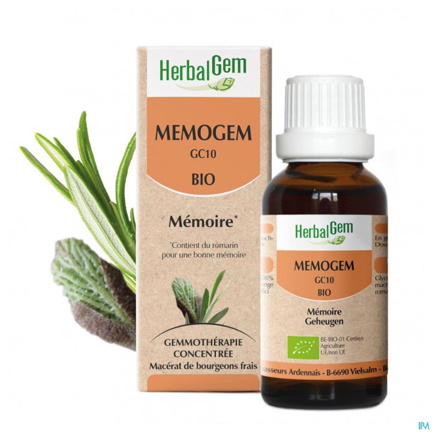 Herbalgem Memogem Gc10 Memoire Bio 30ml