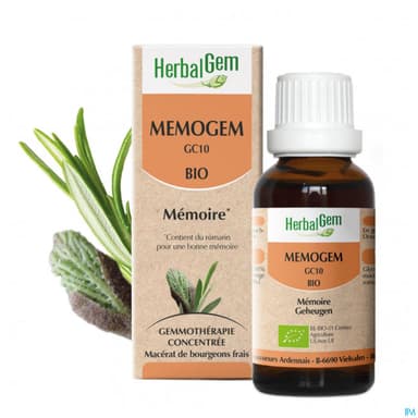 Herbalgem Memogem Gc10 Memoire Bio 30ml