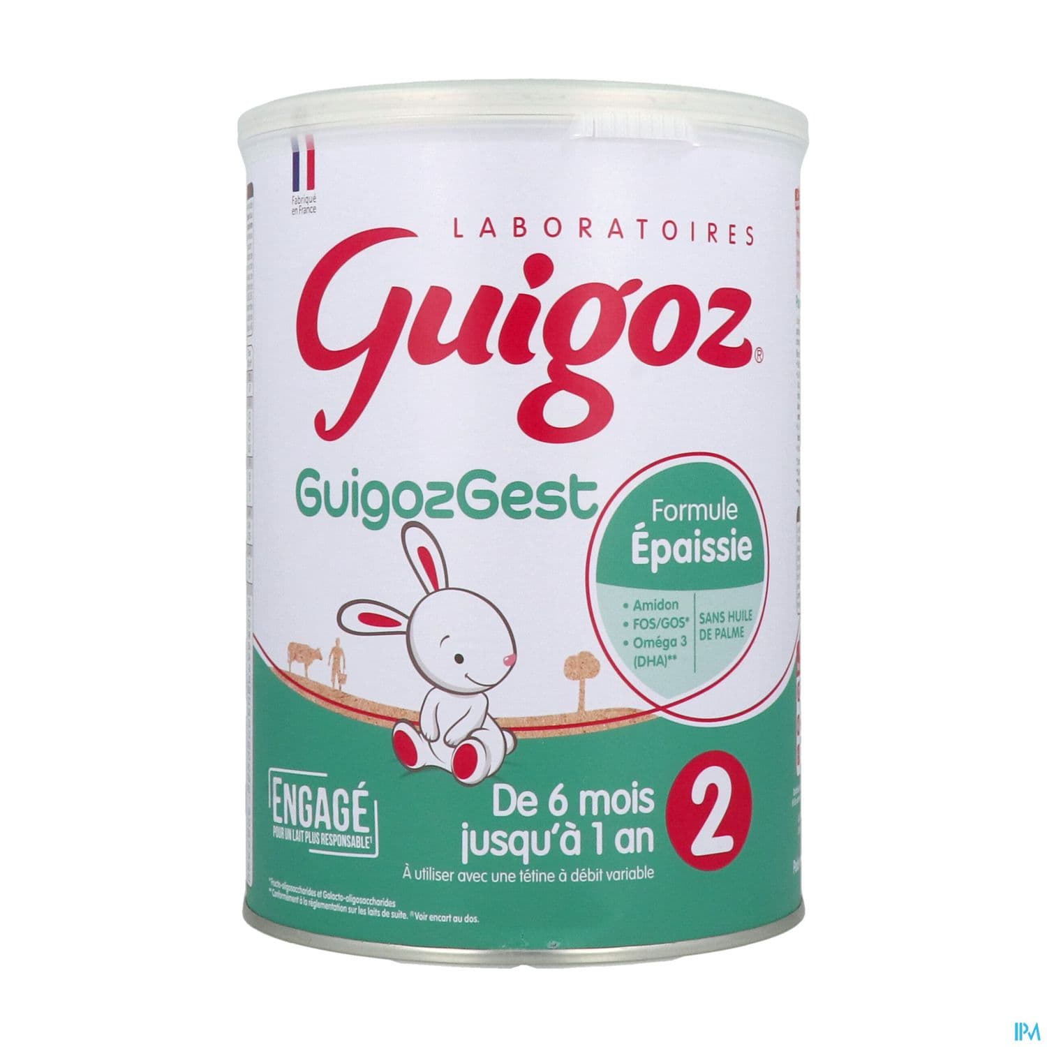 GUIGOZGEST LAIT 2AGE PDR 780G