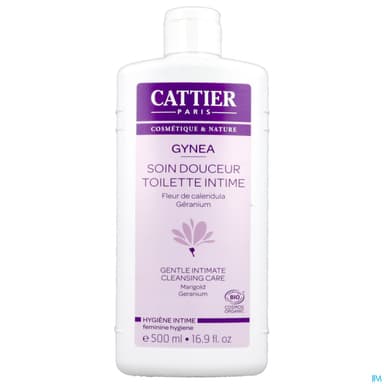 Cattier Gynea Gel Toilette Intime Calendula Bio 500ml
