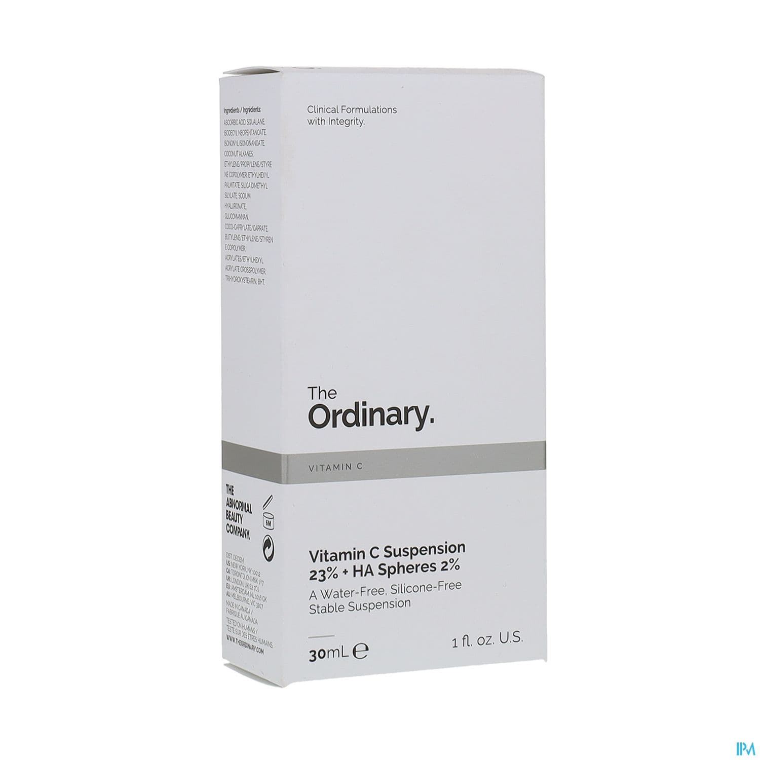 The Ordinary Vitamine C Suspension 23% + Spheres Ha 2% 30ml — La Grande Pharmacie du Bac