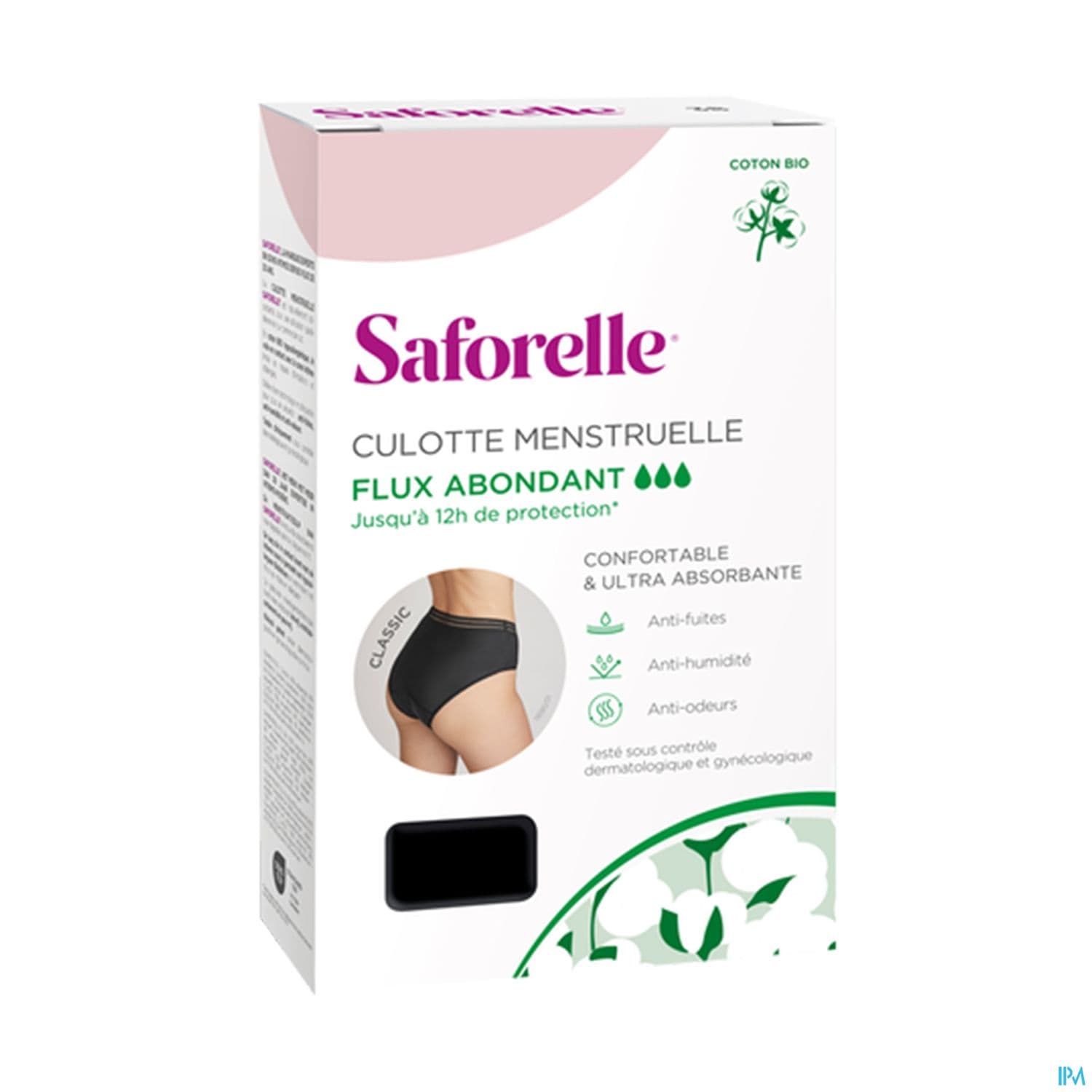 Saforelle Culotte Pour Les Regles Classic Flux Abondant T42